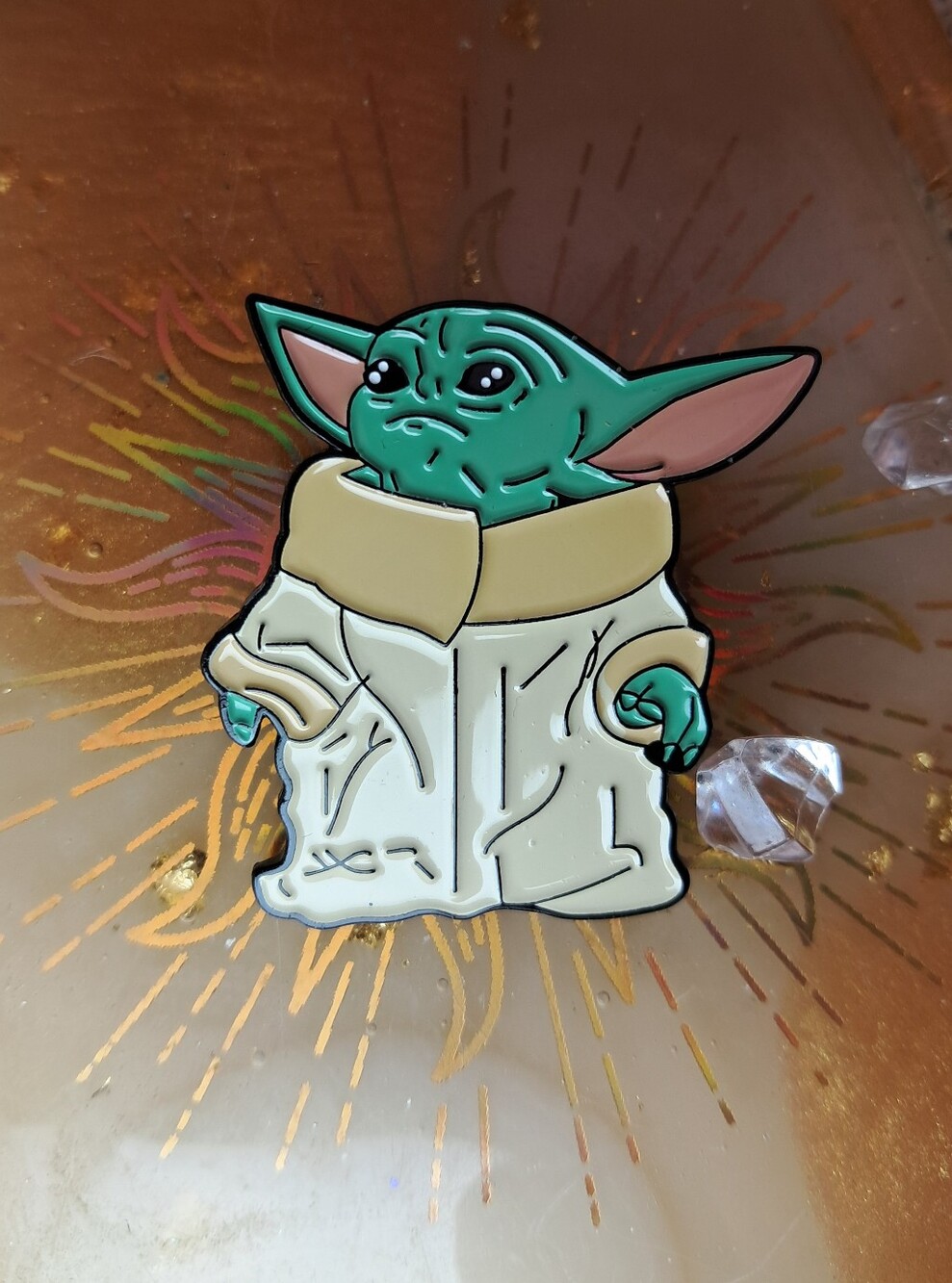 Star Wars Grogu The Child & Baby Yoda Enamel Lapel Pin